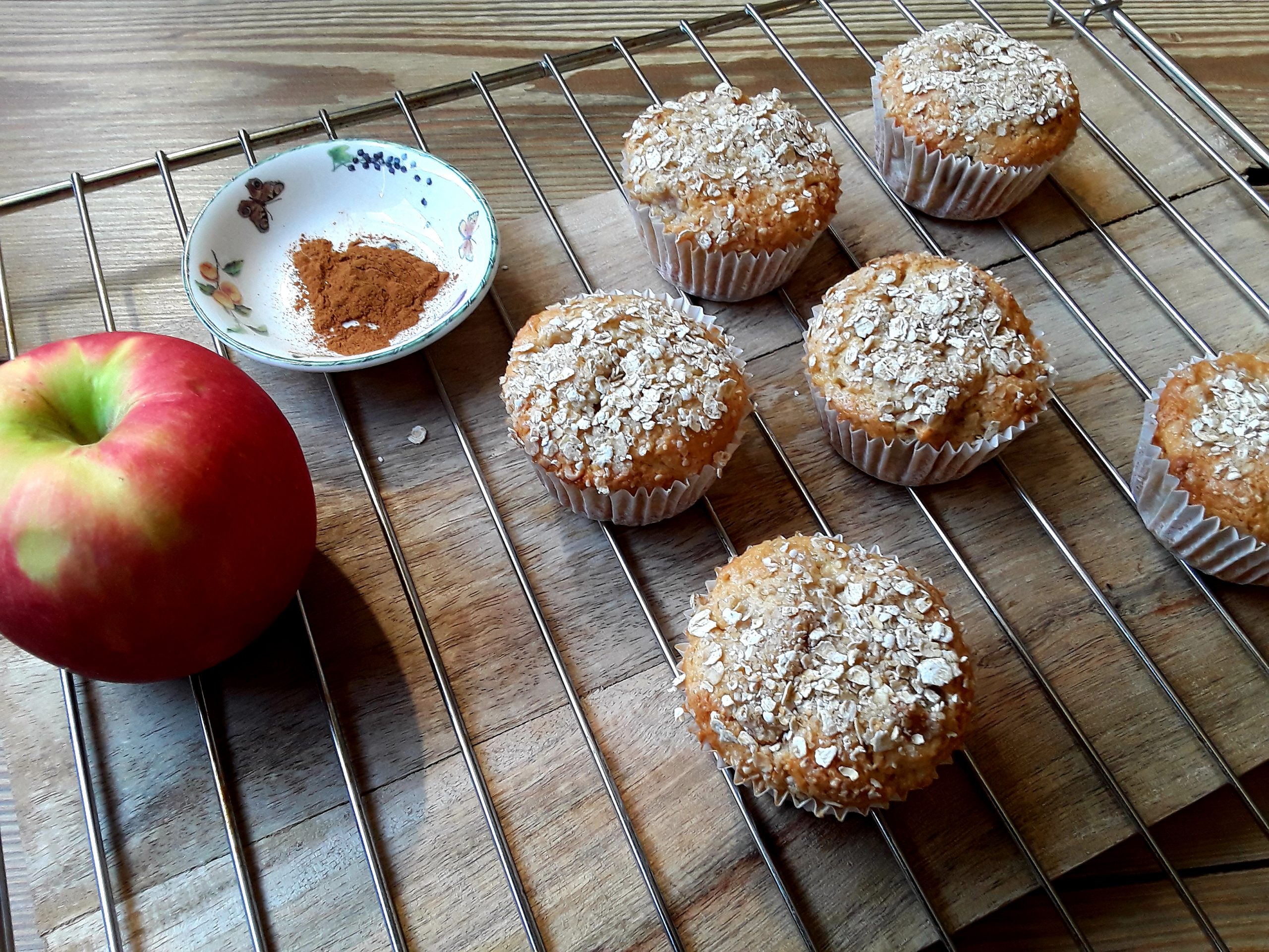 Appel kaneel muffins (low fodmap, glutenvrij en lactosevrij)