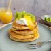 Gezonde pancakes met kwark, lemon curd en kiwi (low FODMAP, glutenvrij, lactosevrij)