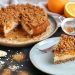 Speculaas kruimel cheesecake met mandarijn en sinaasappel (low FODMAP, glutenvrij, lactosevrij)